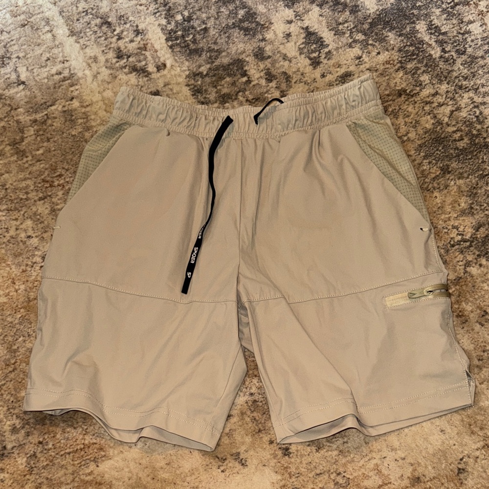 Khaki shorts